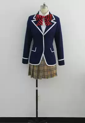 Spirit of Halberd cos Yuanyue Gakuen school uniform Naganagi cut Erina cosplay suit