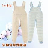 Удерживающий тепло слинг, стеганые штаны, детский хлопковый бандаж пупочный, трусы, удерживающая тепло майка топ