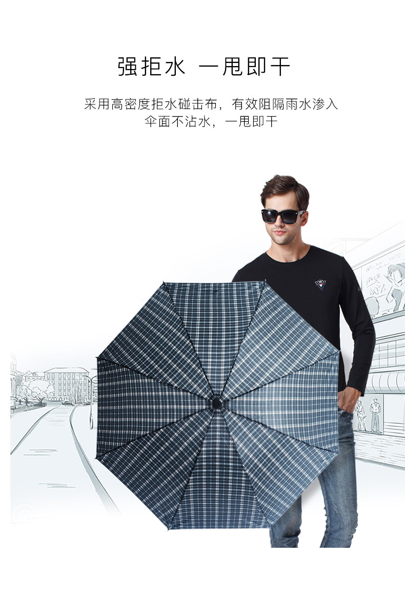 羚羊早安 原创插画防紫外线晴雨伞 天猫优惠券折后￥15.7起包邮（￥65.7-50）多花色可选