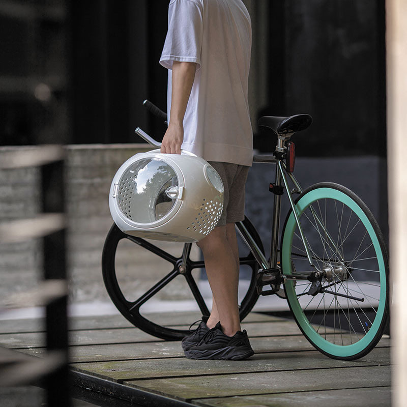 Grain store Wuli cat bag wulee out portable pet cage portable capsule breathable space capsule