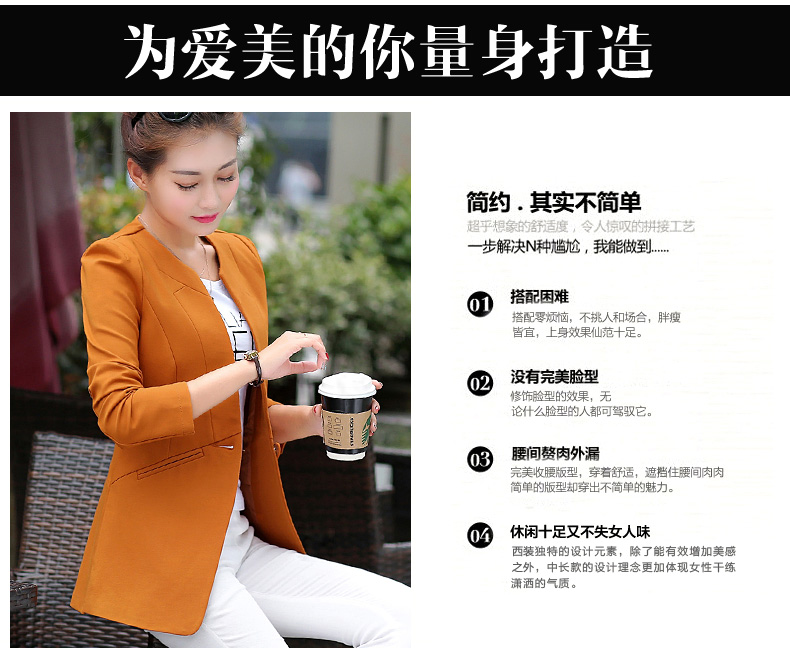 Bộ đồ nữ nhỏ mùa thu đông 2018 mùa xuân mới phiên bản Hàn Quốc của phần dài tay dài khí chất Đầm suông giản dị áo vest nữ đen