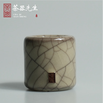 Chen Weijiao Kiln opening piece cover nail plate refers to Longquan celadon high-end pot cover tea ceremony accessories literati elegant play