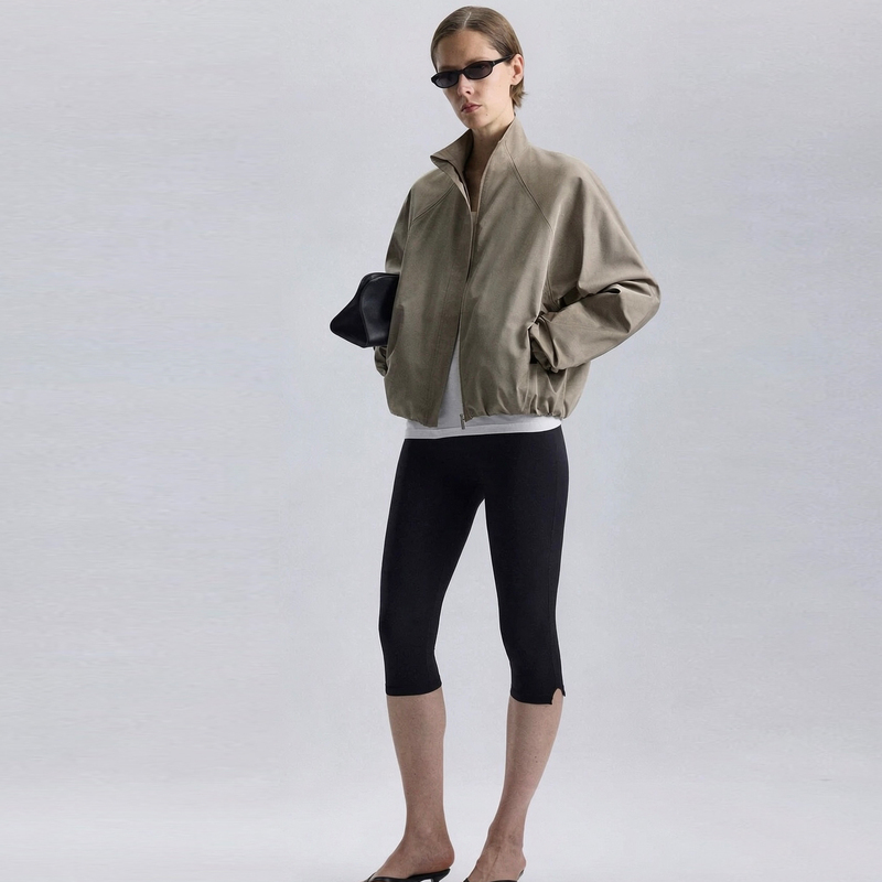 Trendy Retro 2026 Autumn Clothing, Kendall Jenner Style, Simple Short Cardigan Jacket, Workwear Style, Street Style, Versatile