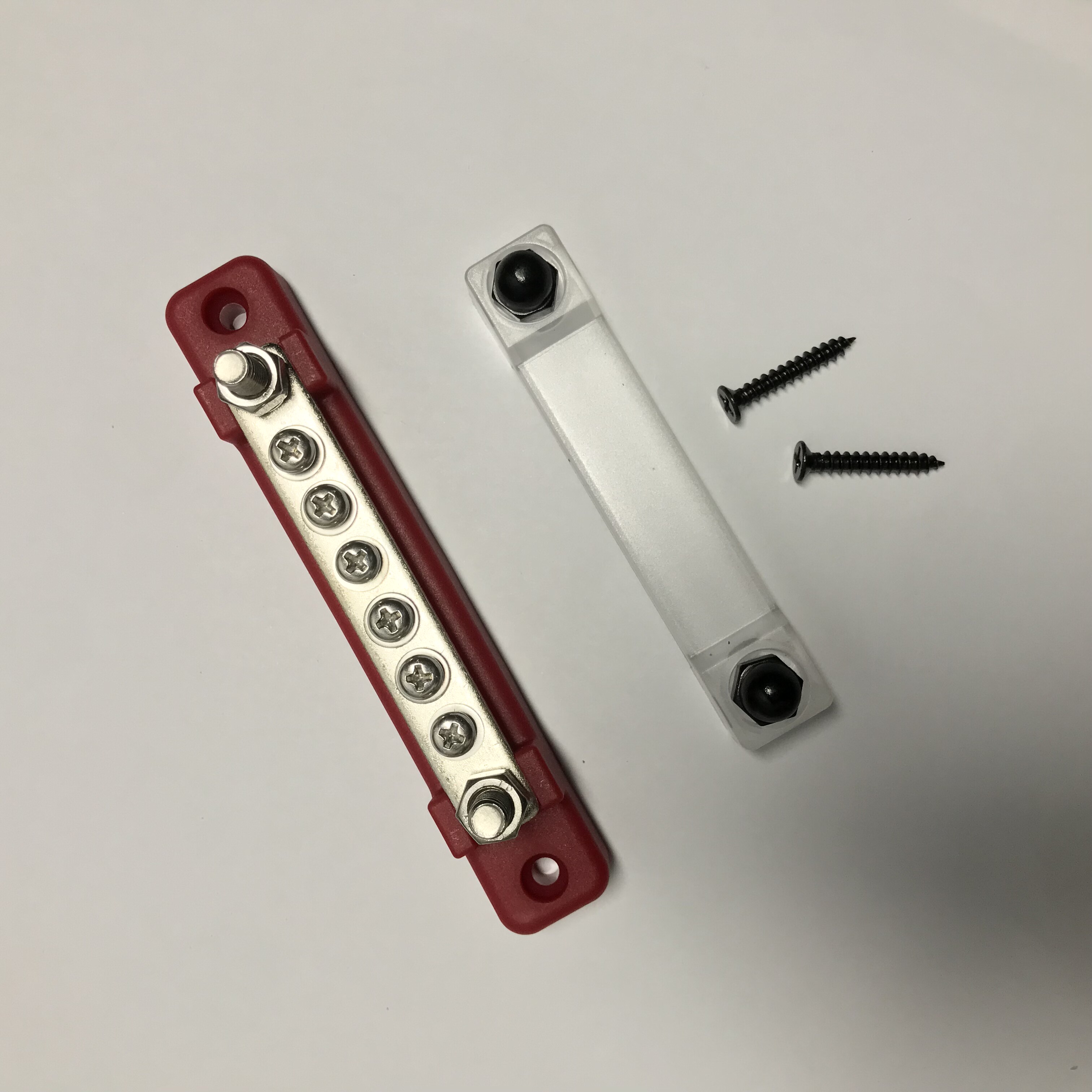 BB1912C-6P 2-way 4-way 6-way 10-way 12 Luther wire row base with PC anti-dust lid busbar base