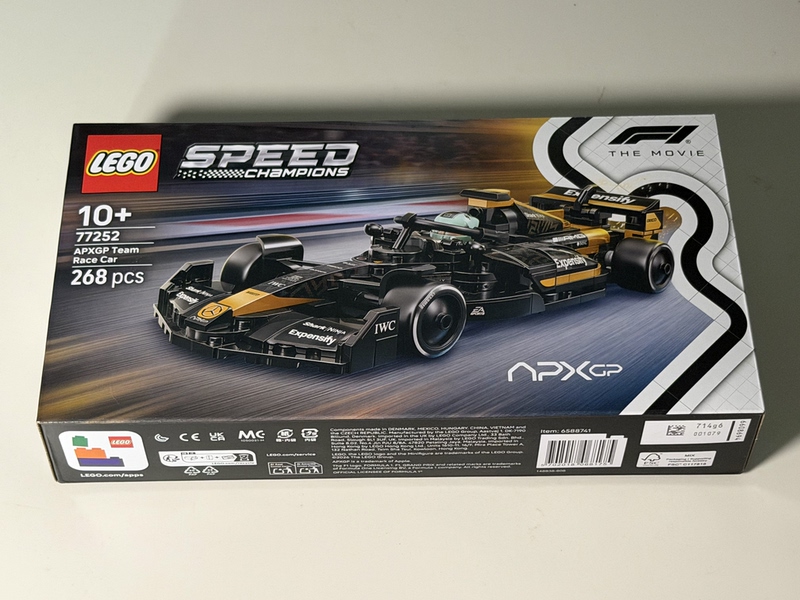 Lego Super Racing Car 77252 F1 Movie Version Apxgp Racing Car Building Blocks Gift Lego Super Racing Car 77252 F1 Movie Version Apxgp Racing Car Building Blocks Gift