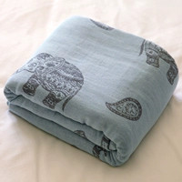 ★ DY Thin 4 -Layer Totel Coteltiled -Auspiessious Слон Синий цвет