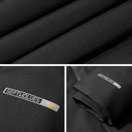 Septwolves, мужской пуховик, универсальная удерживающая тепло короткая толстовка с капюшоном для отдыха, городской стиль