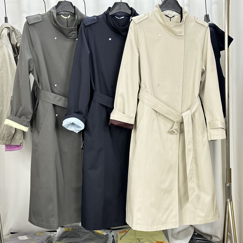 Hangzhou Big Brand High-End Trench Coat for Women, Mid-Length, 2026 Spring and Autumn New Korean Style British Style Elegant Coat Hangzhou Big Brand High-End Trench Coat for Women, Mid-Length, 2026 Spring and Autumn New Korean Style British Style Elegant Coat