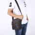 Túi đeo chéo nam thông thường Túi đeo chéo Messenger Túi nylon chống thấm nước Túi nhỏ nam Canvas vải Oxford ba lô nhỏ túi da Túi của con người