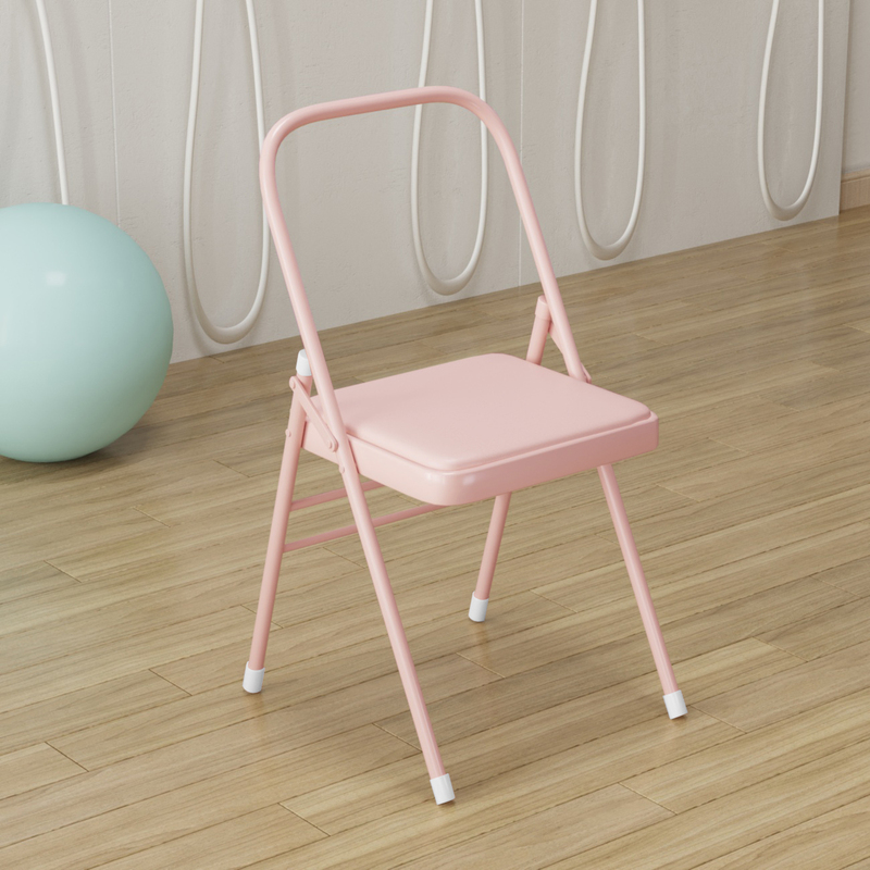 Thickened Dance and Gymnastics Stretching Chair, Iyengar Yoga Chair, Auxiliary Chair, Yoga Reinforced Folding Chair