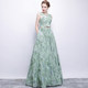 Banquet evening dress 2022 new fashion slim slim long section noble and elegant host evening dress female