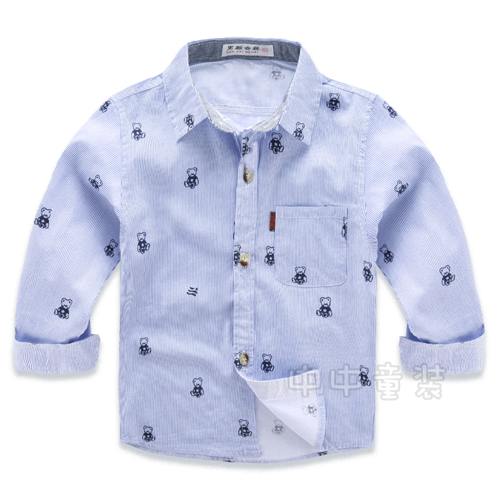 Chemise garcon à manche longue - Ref 2074340 Image 25