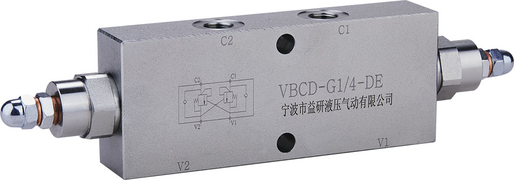High quality two-way balance valve oil cylinder pressure maintaining valve VBCD-G3 8-DEA VBCD-G1 2-DE-FL