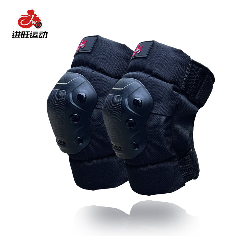 Four seasons of electric locomotive locomotive knee protective anti-fall anti-bump wind protection leg cycling equipment