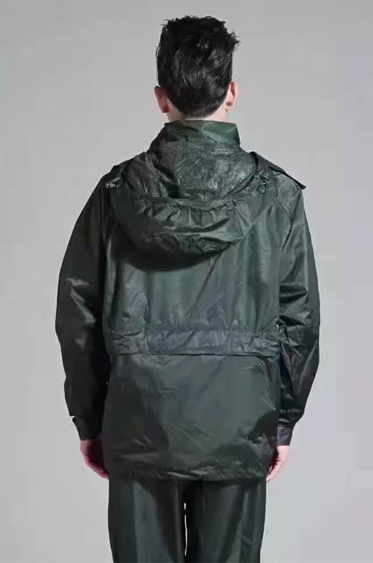 07 ngụy trang kỹ thuật số poncho đập thảm họa cứu trợ áo mưa chia Xiêm quân xanh trạm tuần tra tuần tra an ninh mưa quần 2.099 ₫