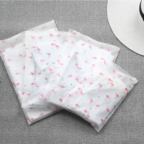 Travel storage bag Transparent waterproof bag for clothes Flamingo sealed bag Underwear finishing bag Packing bag