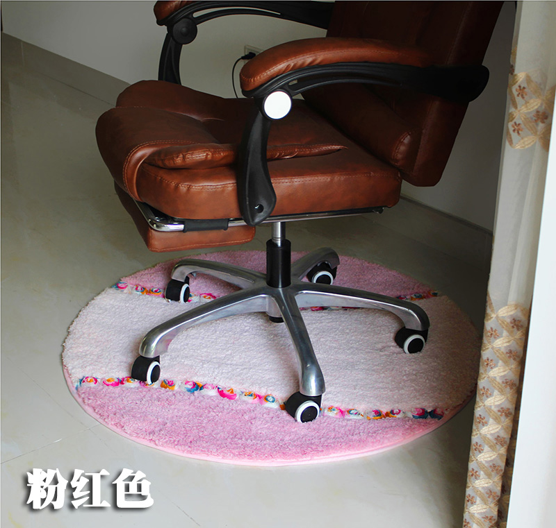 Hộ gia đình thảm tròn xoay ghế đệm phòng ngủ bàn trang điểm phân ghế học tập ghế sàn máy tính ghế sàn mat - Thảm thảm trang trí phòng ngủ