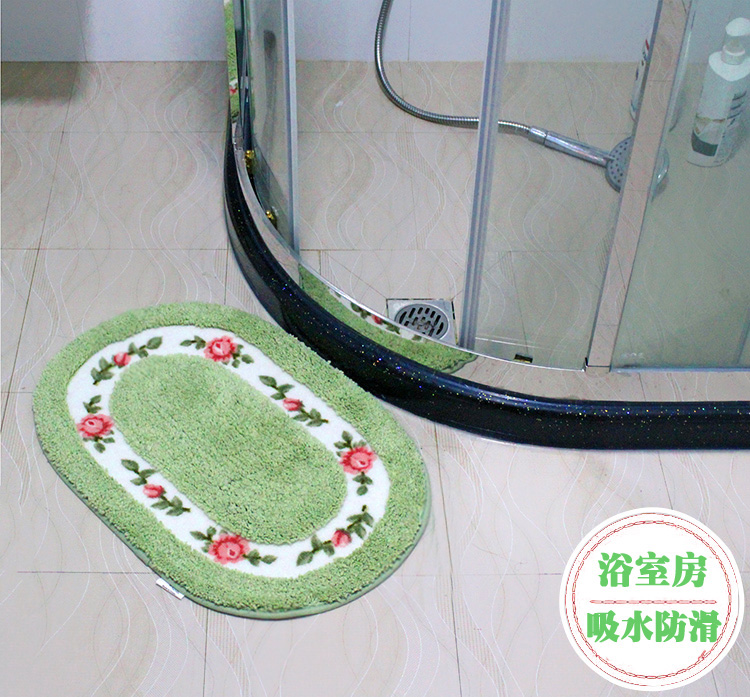 Thảm phòng ngủ dễ thương đầu giường mat thảm đầu giường nhà công chúa phòng mat phòng tắm phòng tắm thảm chùi chân thảm trải sàn nhà
