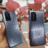 Ультрафиолетовое ультрафиолетовое ультрафиолетовое мобильный телефон Прозрачный задний пленка 8 -Вдюрмирование шестиугольной шаблоны Гидравлическая защита Гидравлическая защита задняя крышка наклеек на диаграмму