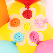 Balloon plum clip Balloon accessories Five-in-one balloon clip Balloon buckle Flower balloon clip accessories