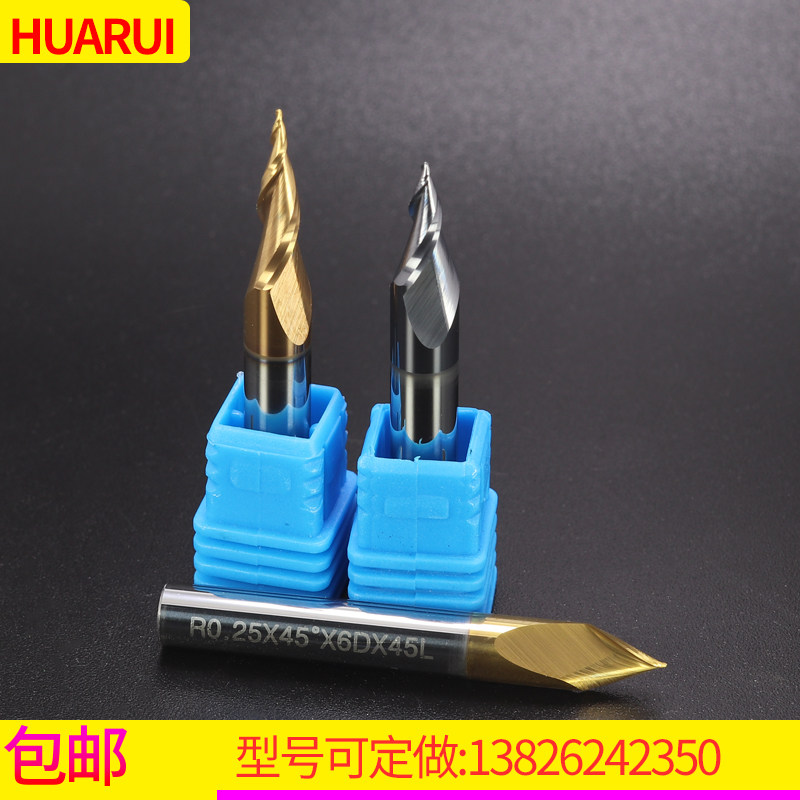 Taper ball knife 6 shank 20 degrees 30 degrees 5 spiral bevelled relief engraving machine tungsten steel alloy bit stand milling cutter with coating