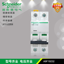 Schneider IC65N 2P D type 32A air switch 6KA small circuit breaker Order Number A9F19232