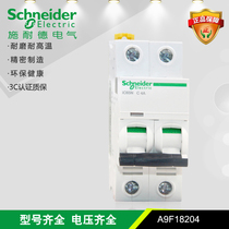 Schneider Electric Acti9 air switch A9F18204 Miniature circuit breaker IC65N 2P type C 4A air open