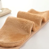 Носки, утепленные демисезонные удерживающие тепло бархатные гольфы, средней длины