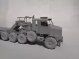 Тракторный прицеп Augusta M1070 армии США, 3D-печать смолой, множество деталей, любые пропорции