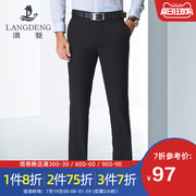 Kinh doanh mới Slim quần Langdon xuân nam 2020 Summer Thời trang Hot nam Quần Suit.