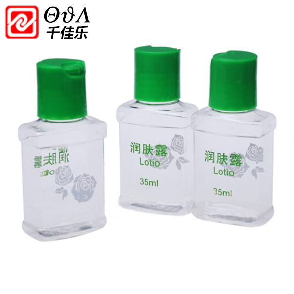 Body lotion bottle Thousand Autumn Cap Vial Outdoor Portable Bottle PET Material Transparent Plastic Empty Bottle