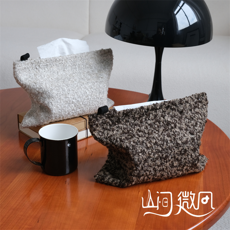 Inter-Mountain Breeze Paper Towels Box Paper Towels In Ancient Wind Retro Curry Tissues Bag Living-room Vehicular Napkin Containing-Taobao