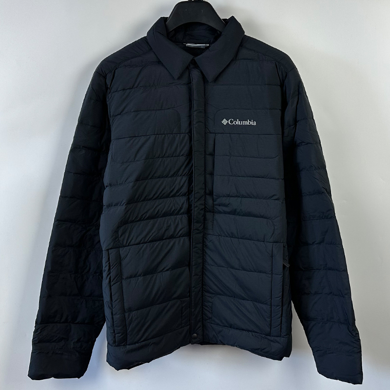 Columbia down Jacket Men's 2025 Autumn and Winter New Outdoor Lapel Duck down Warm Water-Repellent Jacket We3824
