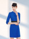 Stewardess uniform professional suit women's summer fashion dress sales office beautician front desk etiquette work clothes