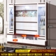 Đơn giản và hiện đại kết hợp nền tivi tường căn hộ nhỏ phòng khách đa chức năng Tủ tivi như một tủ tích hợp toàn bộ tường - TV