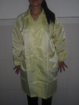 Antistatic large-coat turnover button type dust-free antistatic clothes work clothes dust-proof clothes can be washed