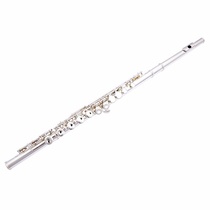 Wolff flute silver-plated 16-hole closed hole with E key WFL-580S instrument C key beginner professional woodwind