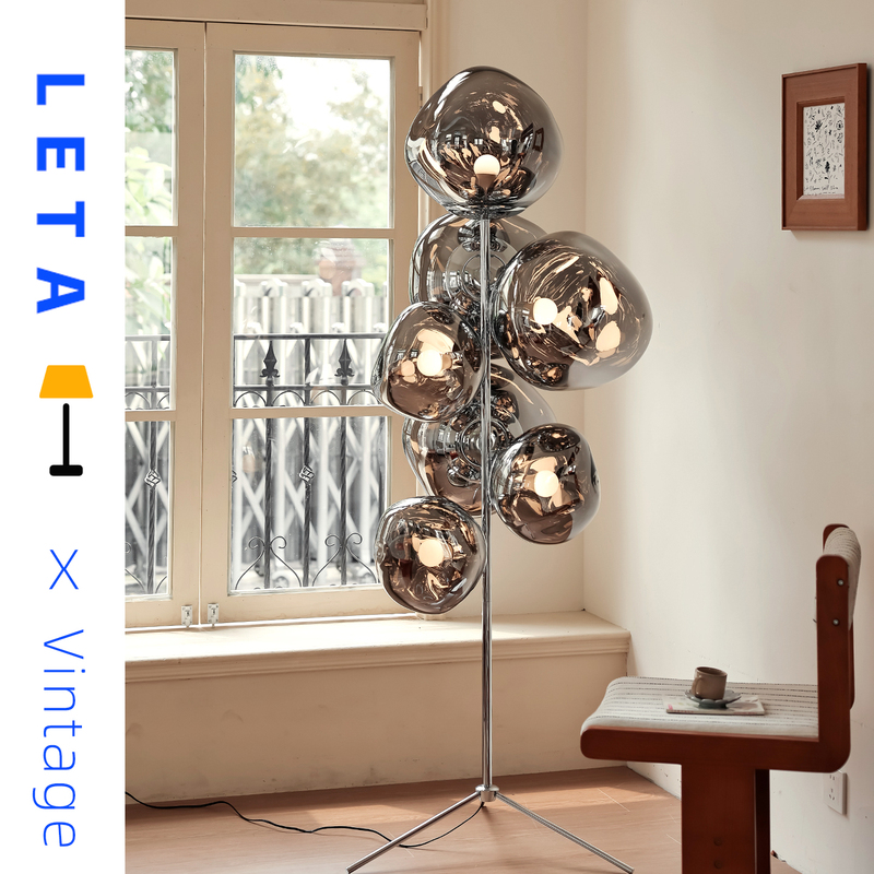 High-End Italian-Style Floor Lamp, Designer Creative Art Light Luxury Lava Lamp, Living Room, Study, Bedroom Ambiance Lighting