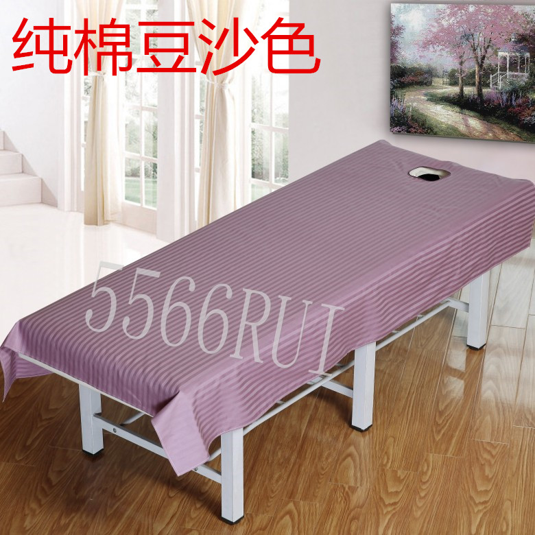 Bông polyester cotton vẻ đẹp tấm ga trải giường với lỗ massage tấm massage vẻ đẹp salon đặc biệt vật lý trị liệu cotton mở lỗ tờ