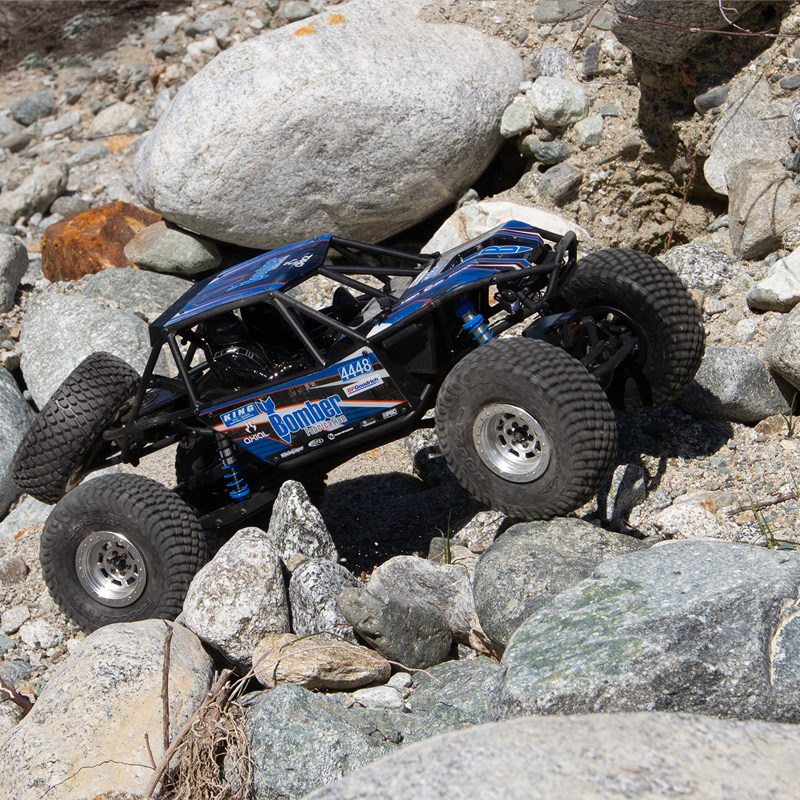 Axial 03016 4WD RTR 2.0 Ghost Tube Model Model off-road transport vositasi RR10 yuqori samarali RC toqqa chiqadigan avtomobil