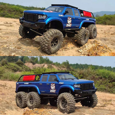 CROSSRC new AT6 six-wheel remote control electric model climbing car front and rear off-road differential lock RTR