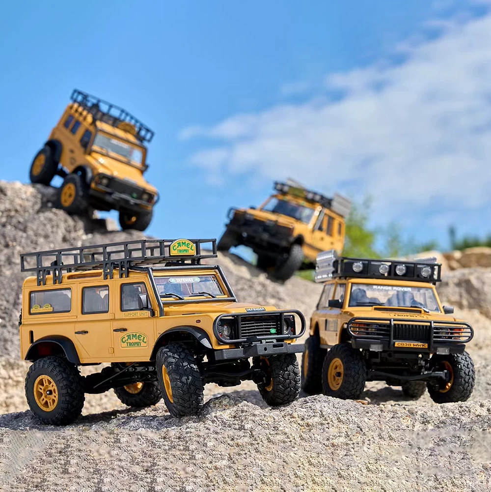 FMS Land Rover, реалистичный внедорожник, радиоуправляемая машина для мужчин и женщин, универсальная электрическая модель автомобиля, масштаб 1:24, может ползти, 14 лет