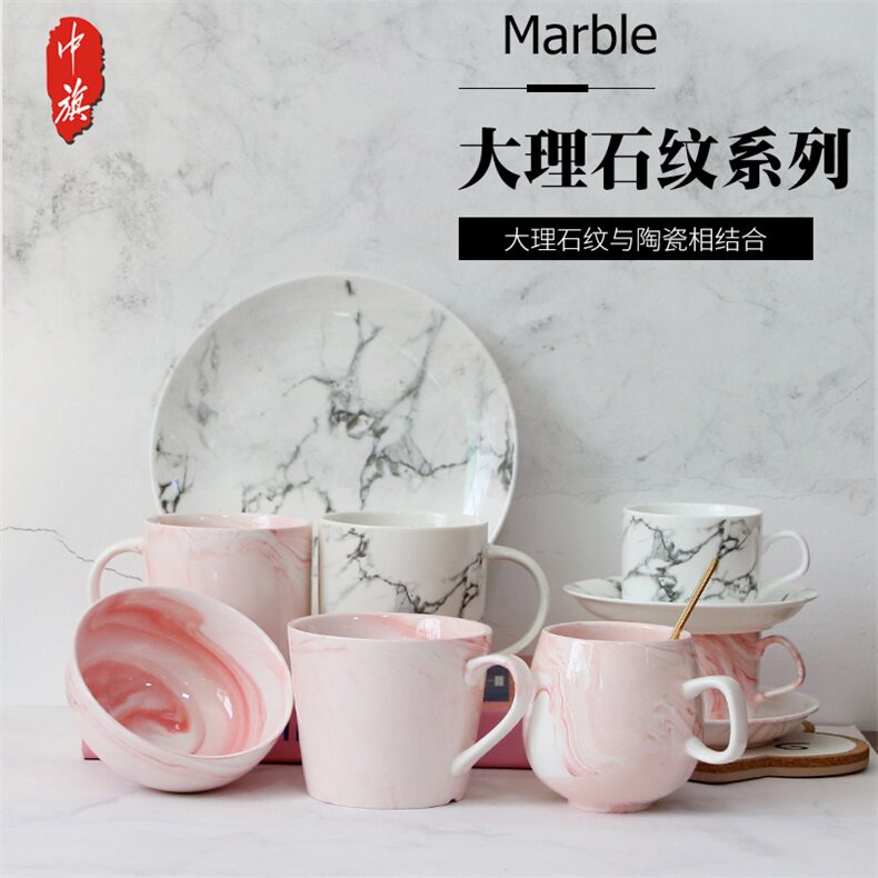 Chambon Ceramic Mark Cup water glasses Home Milk Breakfast Cups Panchins Bowls coffee cups Custom logo