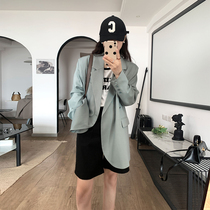2022 Early Spring Autumn Clothing New Exploits Easy Oversize Casual West Suit Small Chic Suit Jacket Woman
