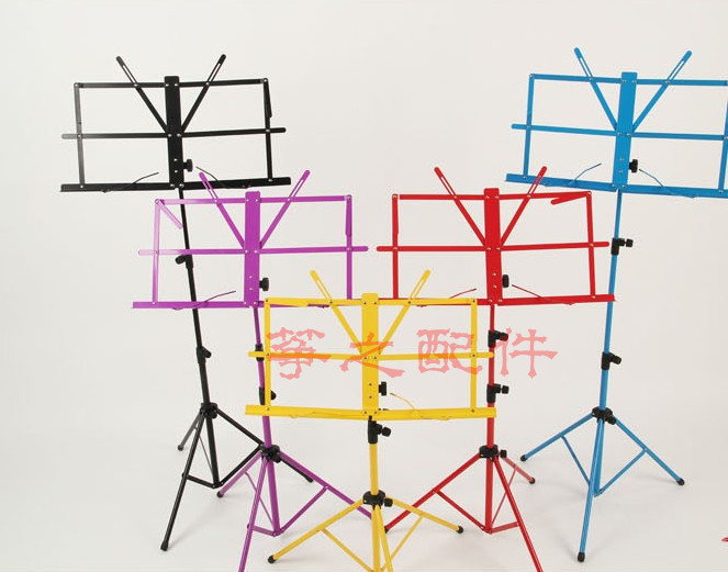 Guzheng Accessories Colorful music Spectral Shelf Liftable Folding Spectrum Rack Violin and other Spectral Shelf Delivered Waterproof Packs