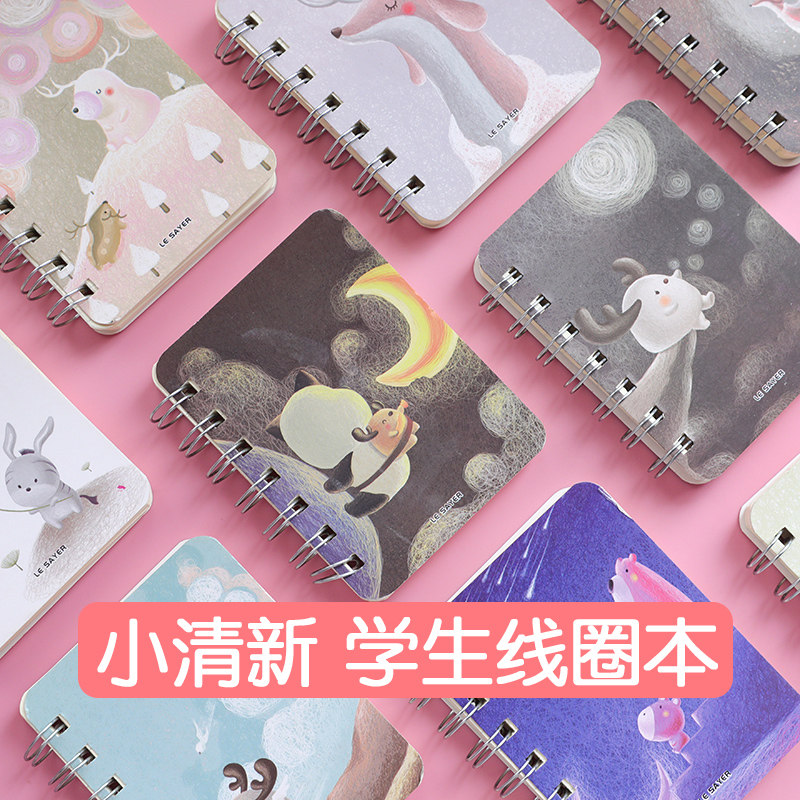 Coil Small Benson Small Number Portable Notepad Carry-on Mini Pocket Notebook Student Stationery Prize Wholesale