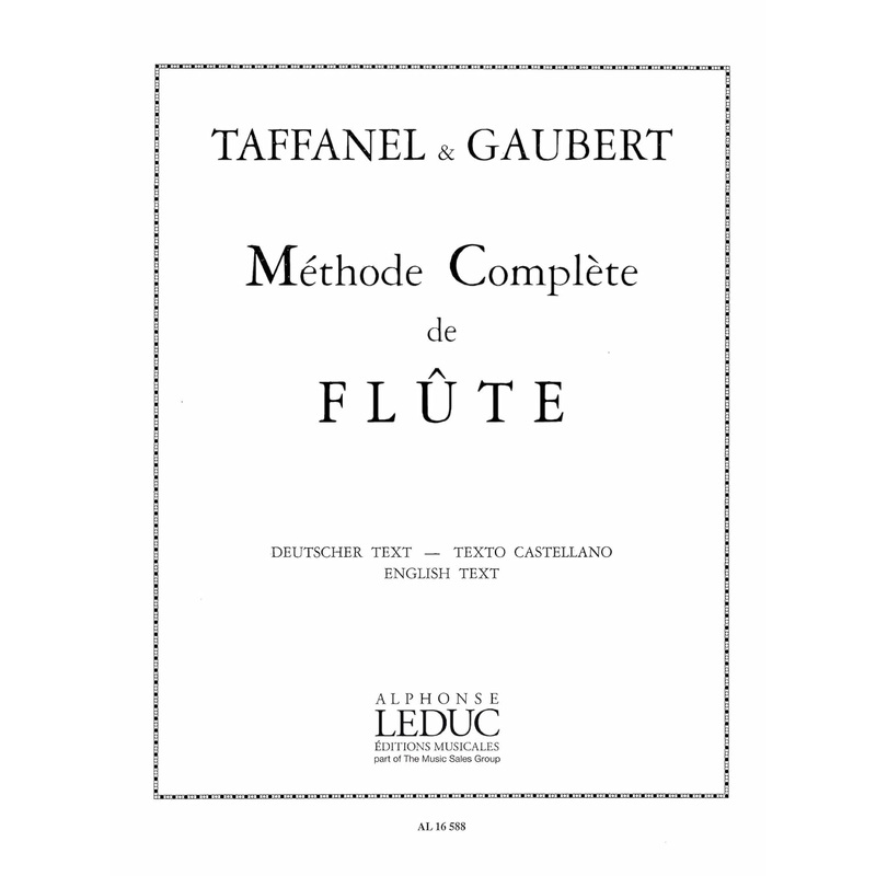 Taffanel Complete Flute Teaching Method Basic Tutorial, 8 Volumes in Total, Taffanel Gaubert General Technique Ornaments