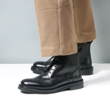 Martens, высокие короткие сапоги на платформе для отдыха в английском стиле, из натуральной кожи, в британском стиле