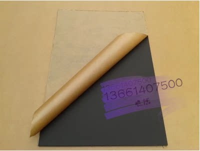 3mm thick black single-sided frosted organic glass plate set for engraving acrylic plate customized machining cutting
