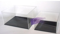 Custom acrylic transparent display box One-piece adhesive hand-made model cover doll Gundam dust box custom